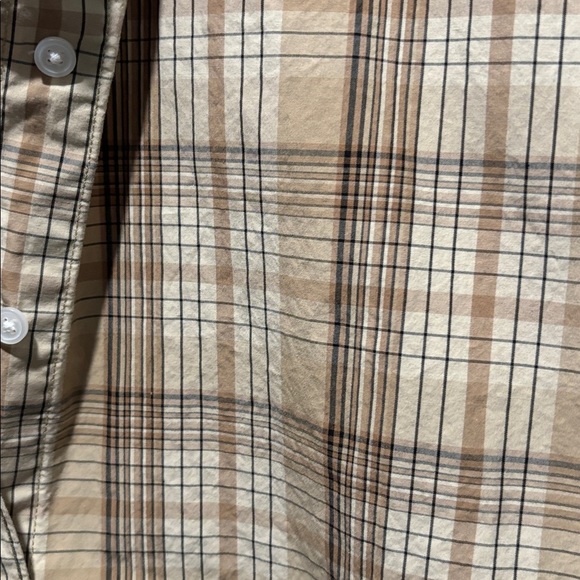 EVERLANE button down plaid shirt - Picture 6 of 7